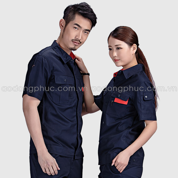 May ao cong nhan | May áo công nhân